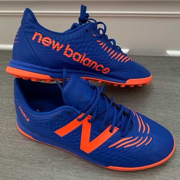 New Balance Tekela V3 Magique TF Size 4 Soccer Cleats Cobalt/Team Roya - Picture 2 of 14